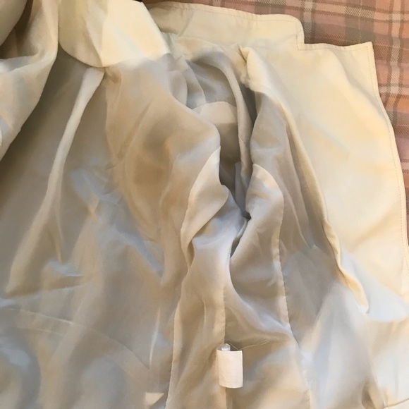 Trendy White Cropped Faux Leather Jacket - Picture 8 of 12